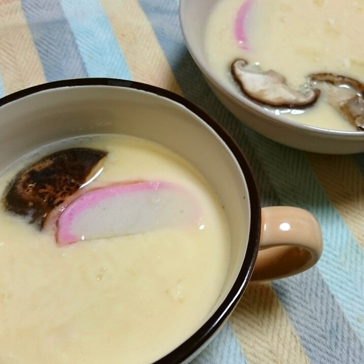 白だしで簡単！もち入り茶碗蒸し